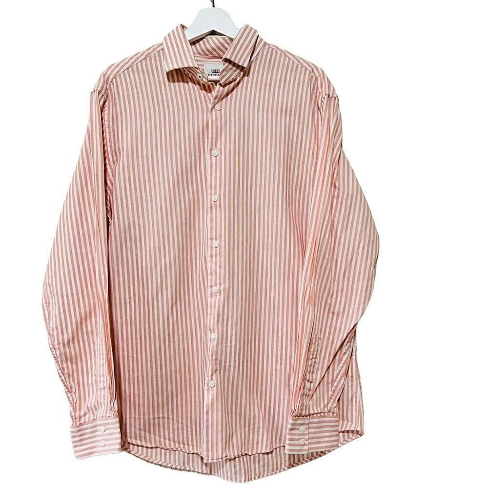 Ben Sherman Coral Button up 17 men's dress shirt